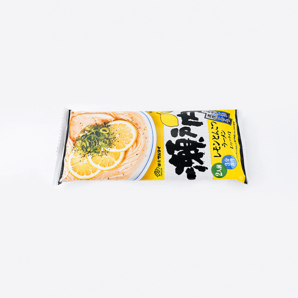 Marutai-Setouchi-Lemon-Tonkotsu-Ramen-–-2-Servings,-189g---Japanese-Instant-Ramen-with-Non-Fried-Noodles-2