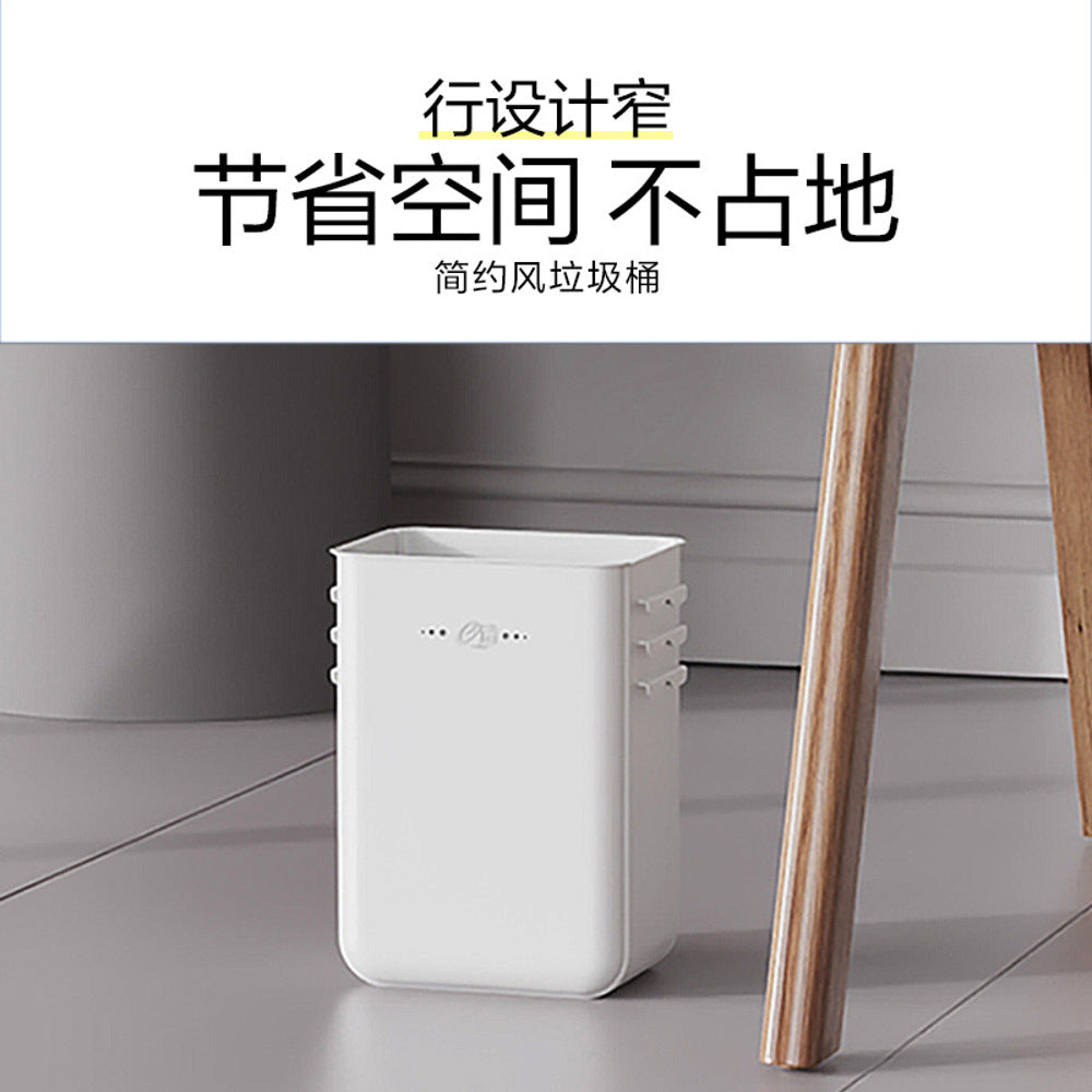 eJie-Wall-Mounted-Trash-Bin---10L,-Lavender-Purple-2