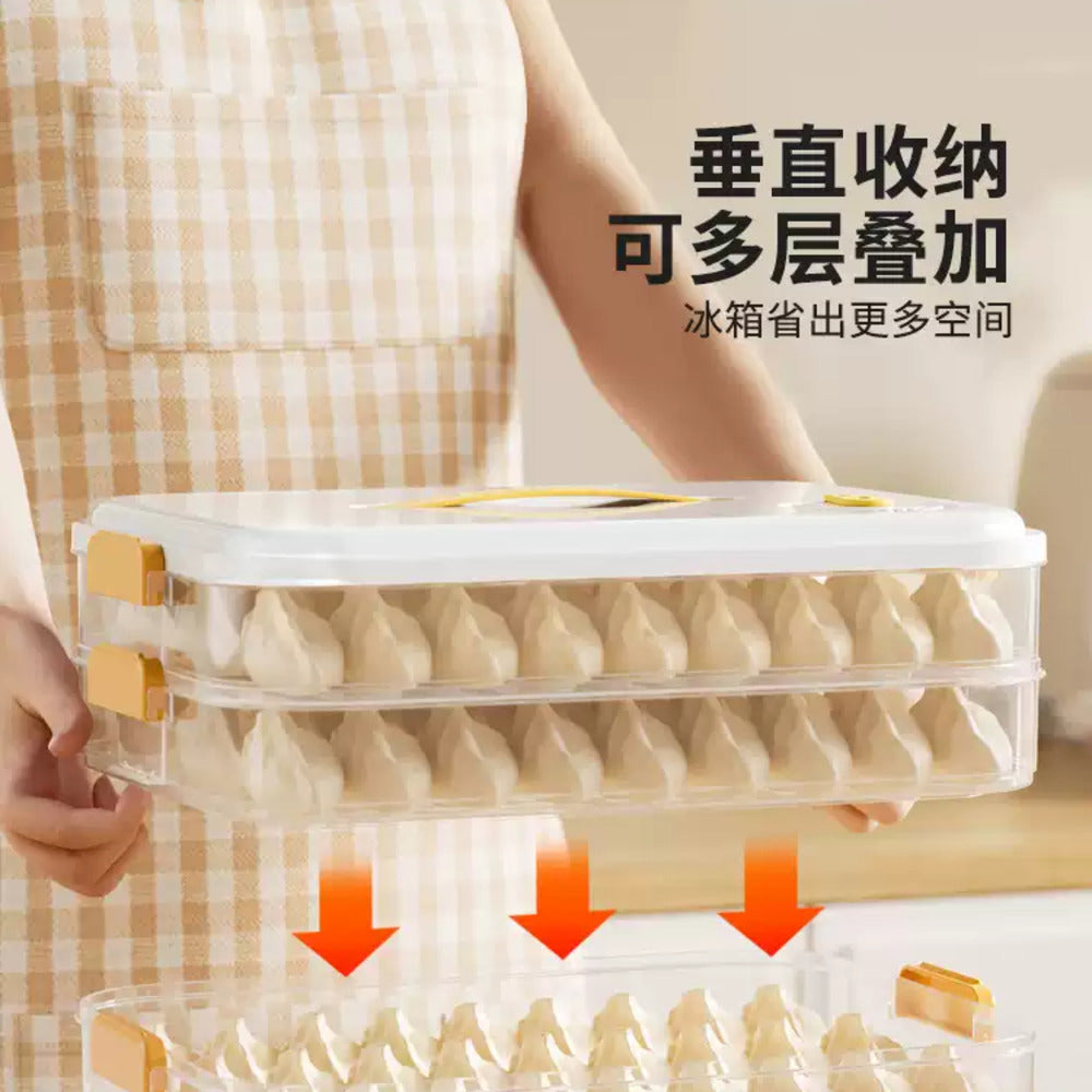 Modern-Housewife-3-Tier-Green-Freezer-Dumpling-Storage-Box---Holds-150-210-Dumplings-2