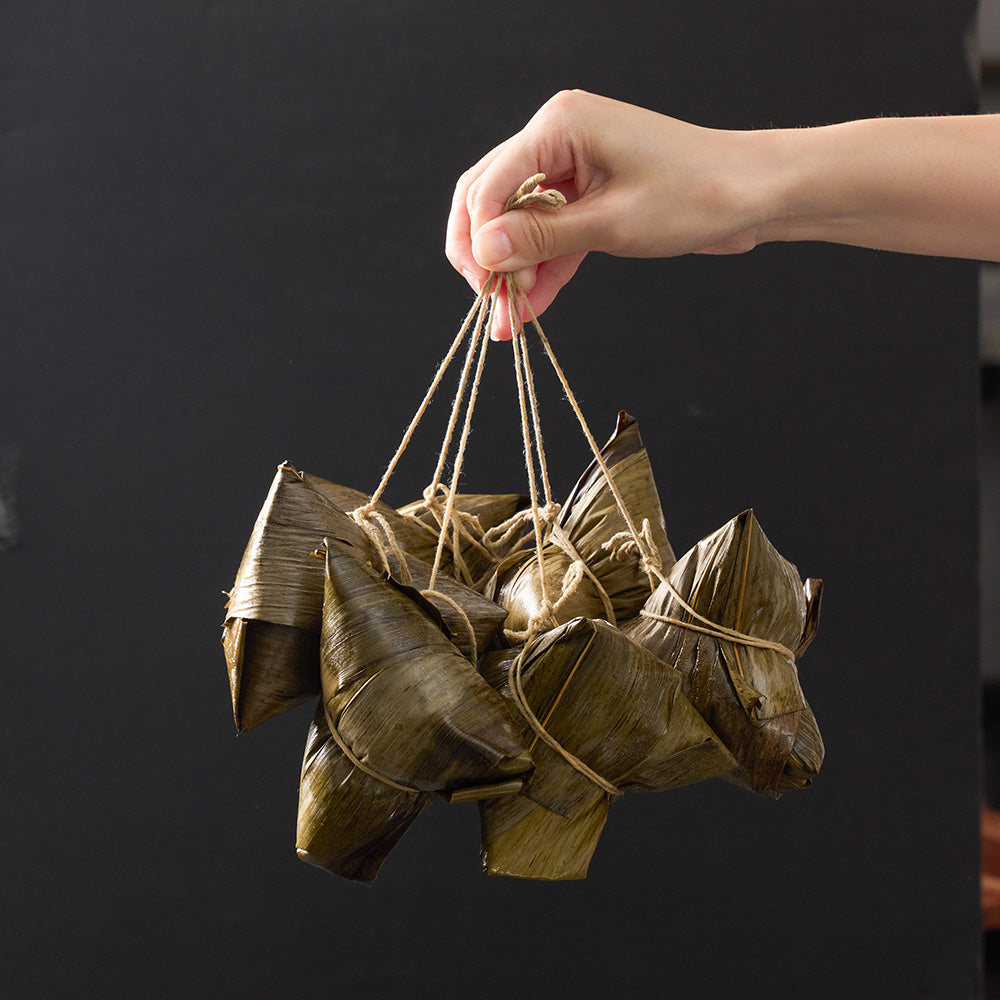 Ommi's Frozen Purple Rice and Taro Lava Zongzi - Pack of 6-1