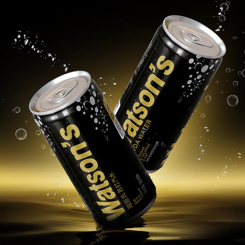 Watson's-Soda-Water-Slim-Cans-265ml-x-24-–-Limited-Import-2