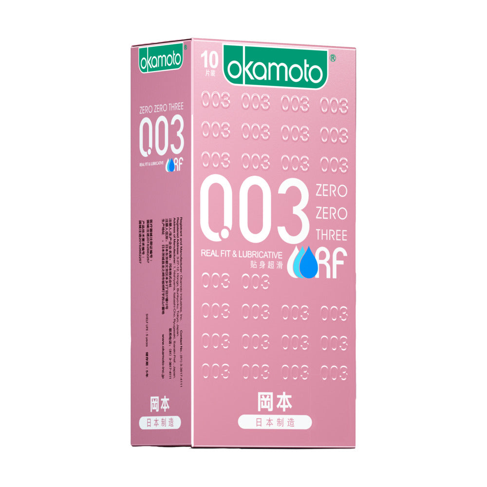 Okamoto-Zero-Zero-Three-(003)-Real-Fit-RF-Lubricated-Condoms---10-Count---Ultra-Thin-0.03-mm-2