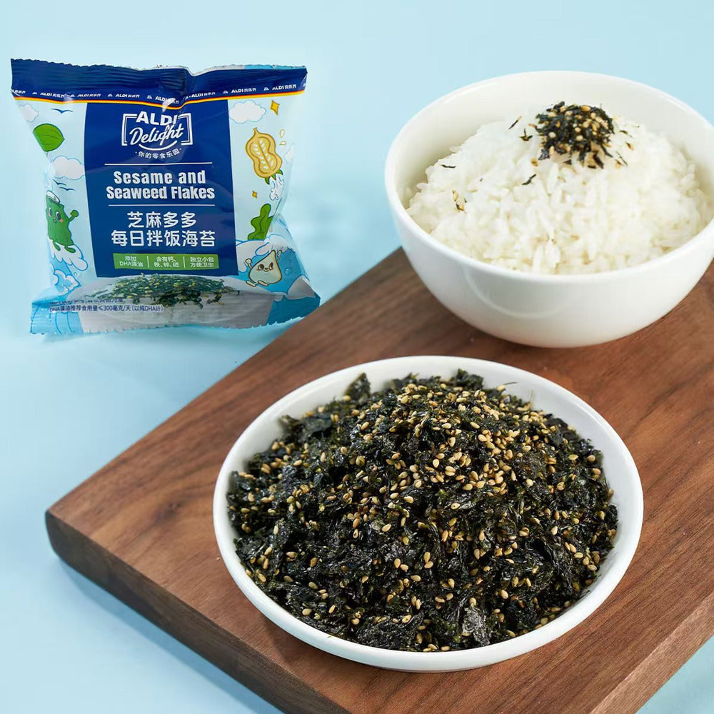 ALDI-Delight-Sesame-&-Seaweed-Flakes-70g---Rice-Topping-Furikake-–-Limited-Import-2