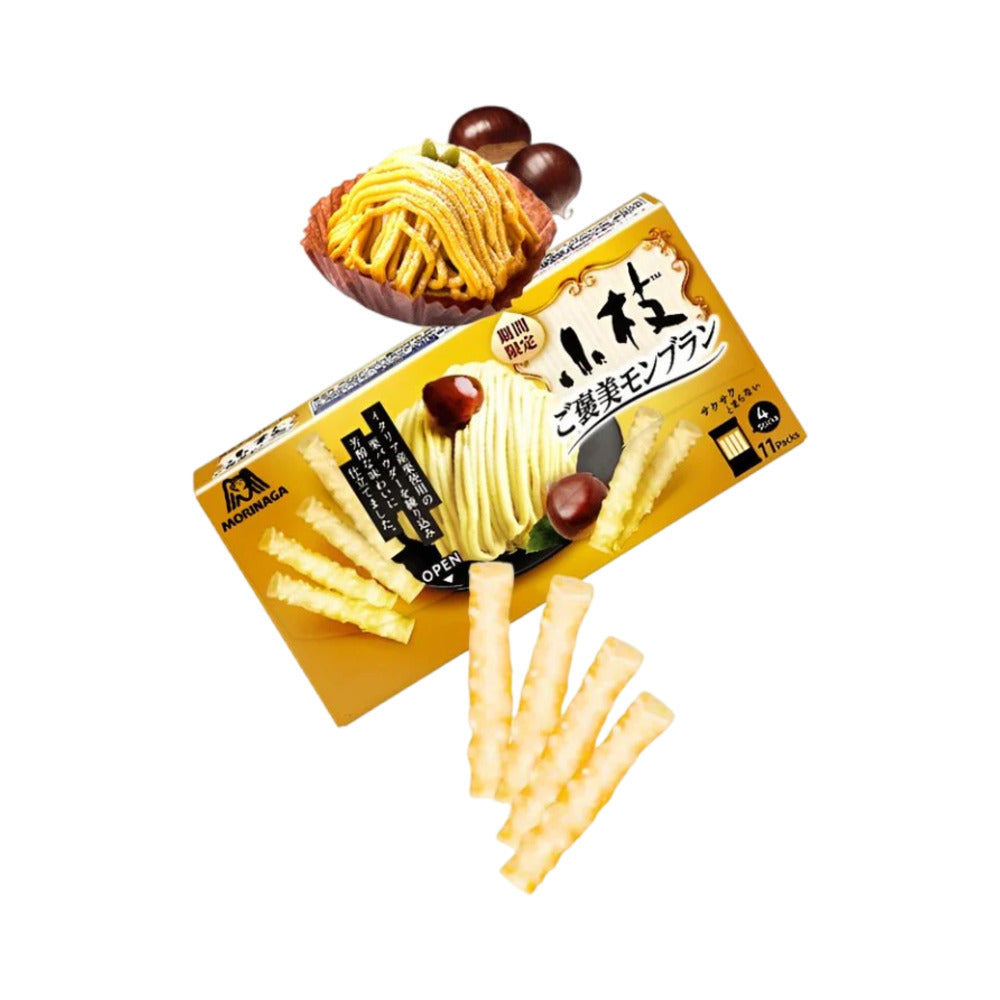 Morinaga-Koeda-Mont-Blanc-(Chestnut)-Chocolate-Sticks-60-g-(44-Sticks)-–-Limited-Edition-2