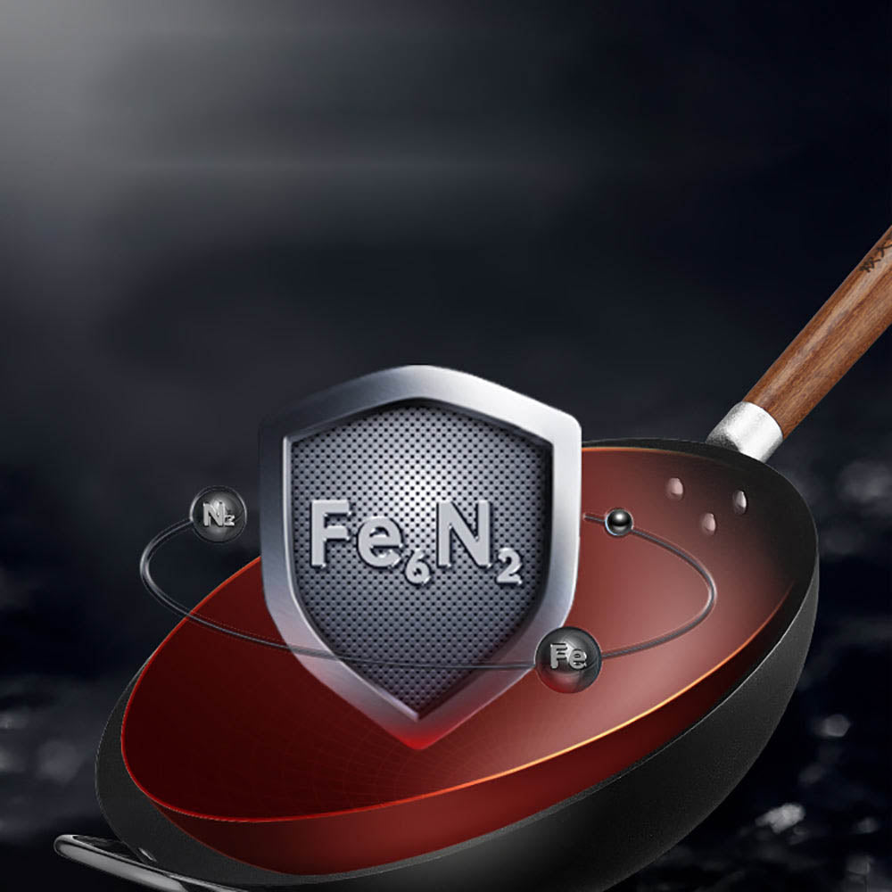 Cooker King Heritage Iron Wok - 36cm