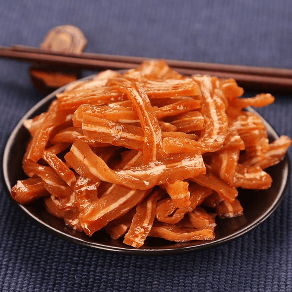 Que-Yachi-Vegetarian-Tofu-Ear-Tips---Spicy-Flavor,-16g-x-30-Packs-2