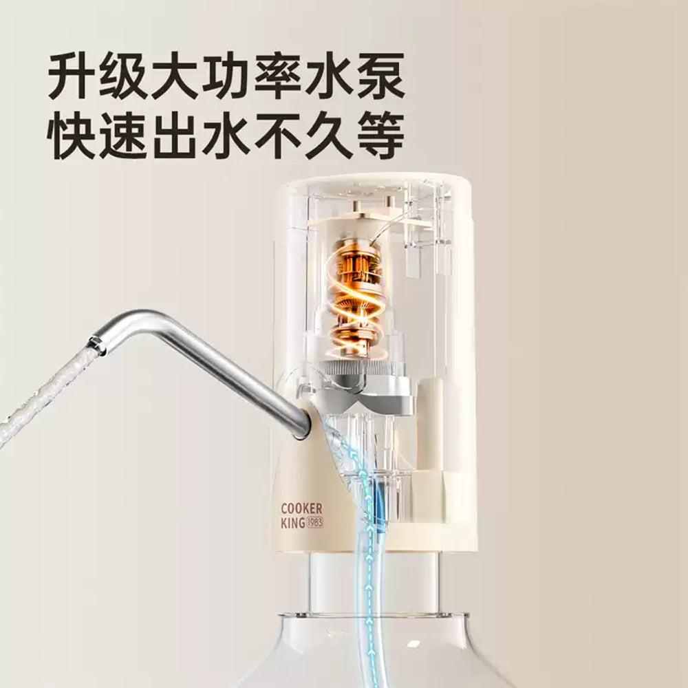 Cooker-King-Electric-Water-Dispenser-Pump,-Basic-Model,-400mAh-Rechargeable-–-One-Touch-Smart-Dispensing-for-5-Gallon-Bottles-2