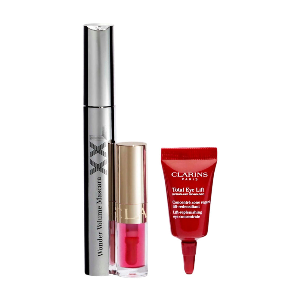 Clarins-2025-Christmas-XXL-Eyes-Gift-Set-–-Wonder-Volume-Mascara,-Total-Eye-Lift-&-Lip-Comfort-Oil-(3‑Piece)-2
