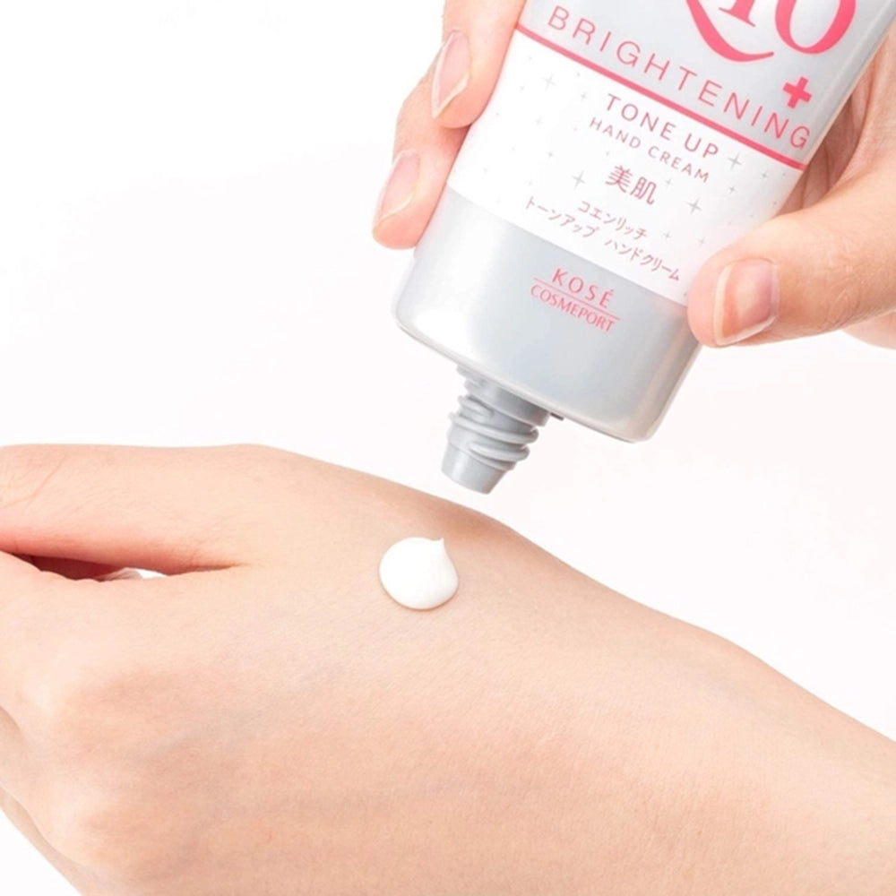 Kose-CoenRich-Q10-Tone-Up-Hand-Cream-80g-1