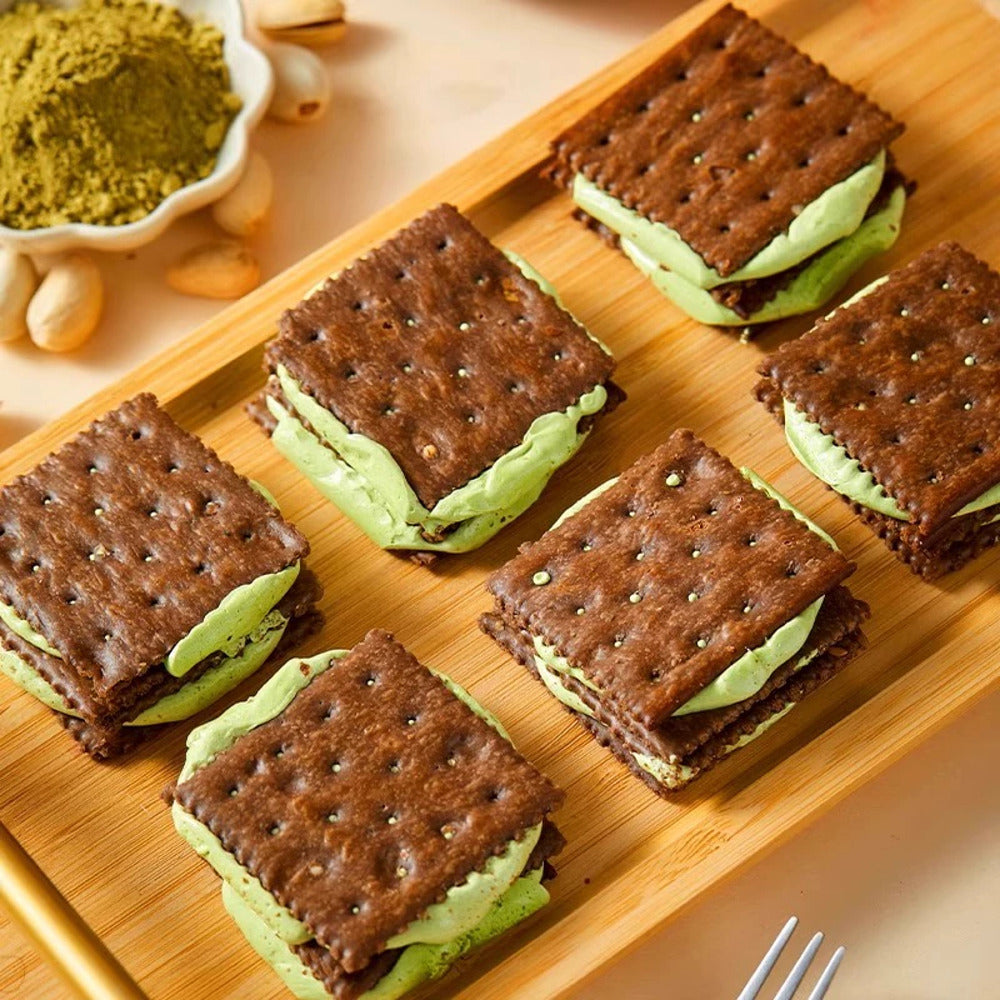 Mibazi-Cocoa-&-Pistachio-Nougat-Sandwich-Crackers-225g---Taiwan-Style-Nougat-Sandwich-Cookies-2