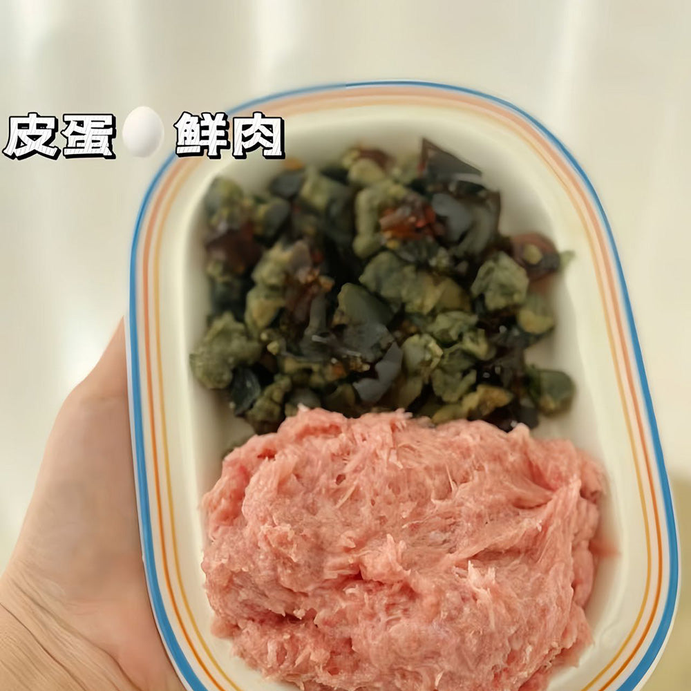 Duo-Le-Kitchen-Frozen-Century-Egg-and-Fresh-Pork-Wontons---15-Pieces,-220g-1