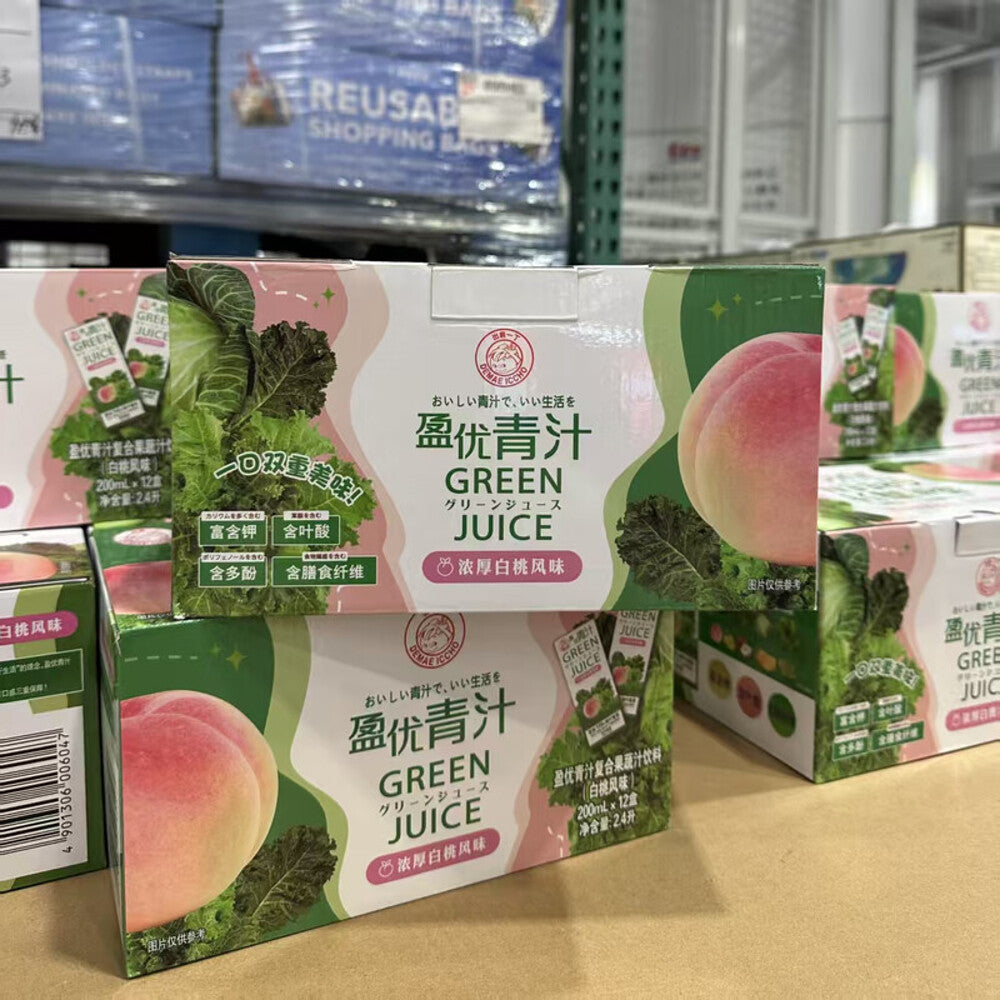 yingyou-green-juice-white-peach-flavour-200ml-x-12-limited-import-2