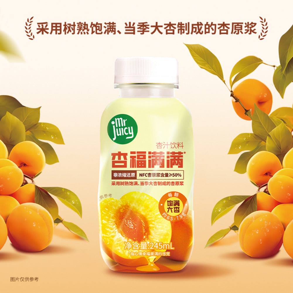 Mr-Juicy-NFC-Apricot-Juice-Drink-245ml-x-15-–-Apricot-Nectar-2