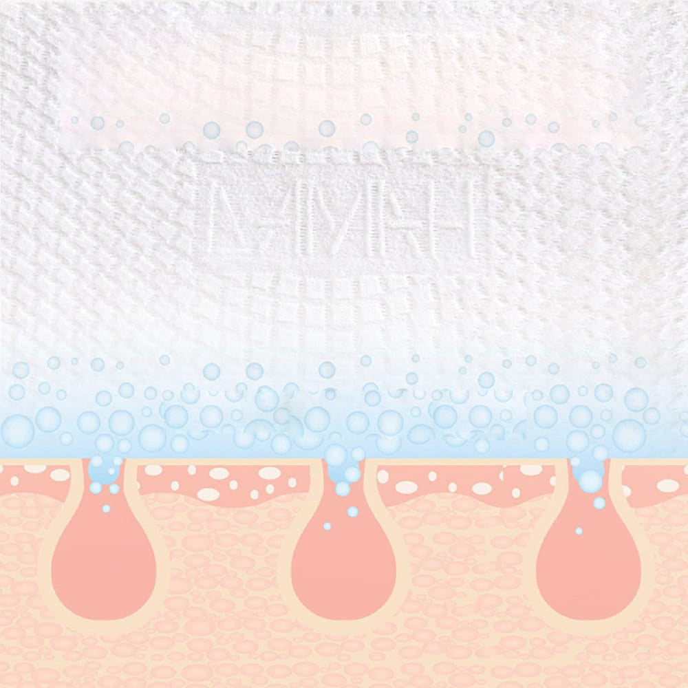 Damah Dark Magic Facial Towels - 72 Sheets