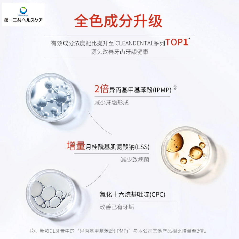 Daiichi-Sankyo-Clean-Dental-Total-Care-Medicated-Toothpaste-100g-–-Gum-Disease-Prevention,-Anti-Cavity-&-Whitening-3