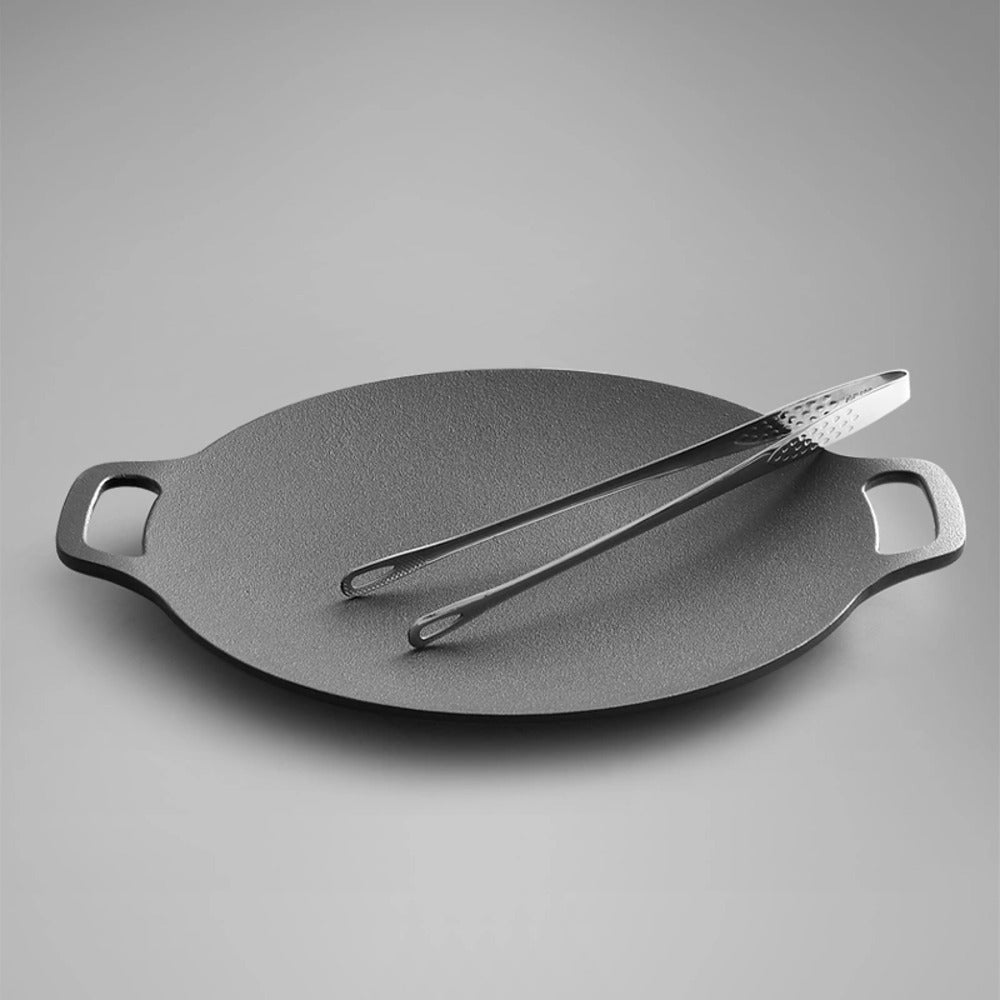 NetEase-Yanxuan-Artisan-Series-30-cm-Cast-Iron-Griddle-–-No-Chemical-Coating---Round-Flat-Grill-Plate-3