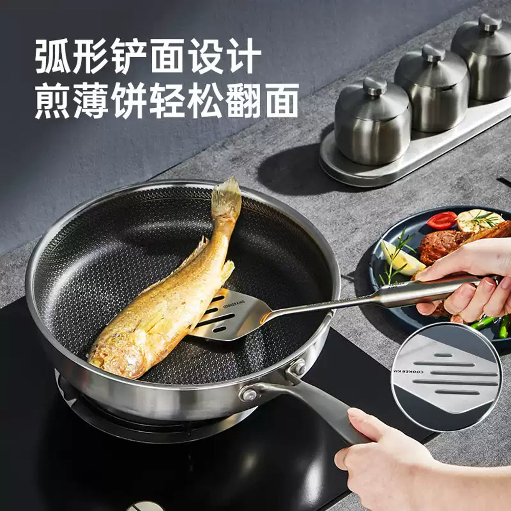 Cooker-King-304-Stainless-Steel-Slotted-Turner-Spatula-–-One-Piece-Design-for-Frying-&-Grilling-3