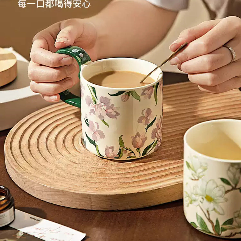 Modern-Sweethome-Camellia-Blossom-Ceramic-Mug-400ml-–-Coffee-&-Tea-Cup-3