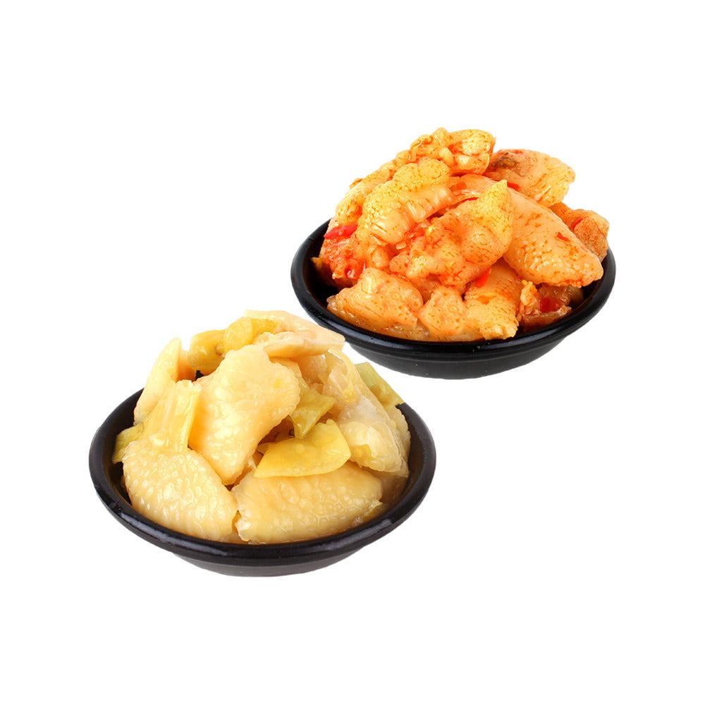 Yongjian-Boneless-Chicken-Feet-–-Spicy-&-Sour-Lemon-68g---Ready-to-Eat-Braised-Snack-3