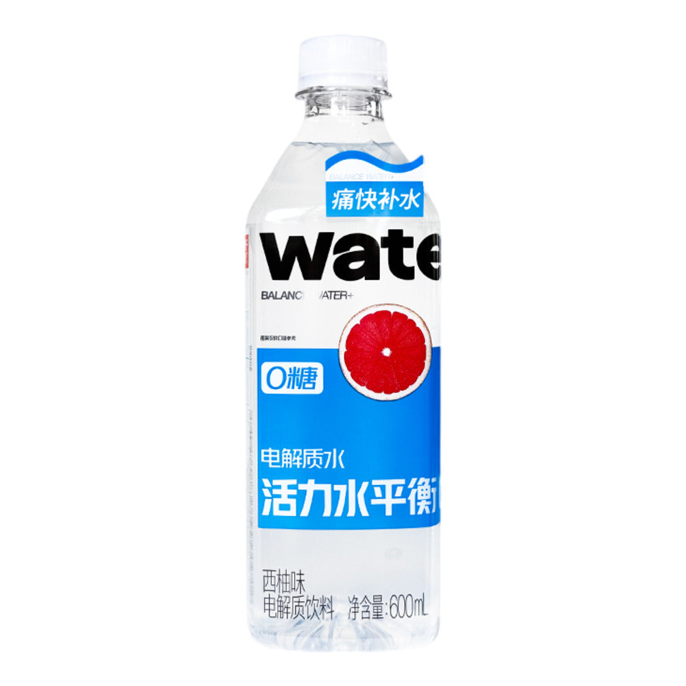 Guozi-Shule-Balance-Water+-Electrolyte-Water,-Grapefruit,-Zero-Sugar-–-600ml-x-18-Bottles-3