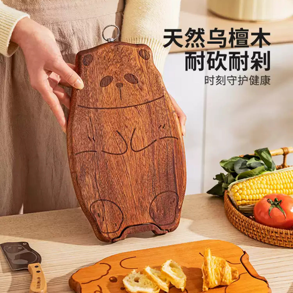 Modern-Housewife-Panda-Solid-Walnut-Wood-Cutting-Board---Large,-31x19x2cm-1