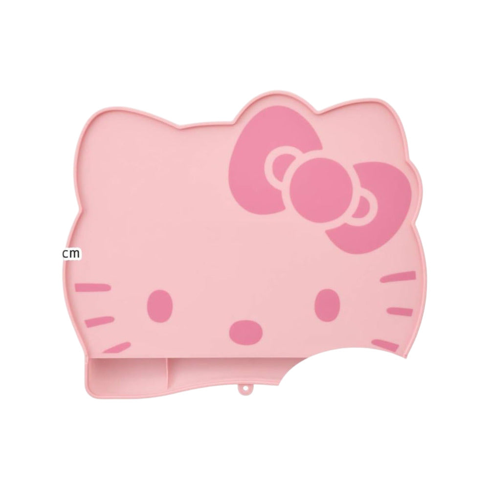 Skater-Hello-Kitty-Kids-Silicone-Placemat-–-Waterproof,-Non‑Slip,-Foldable-with-Crumb-Pocket-3