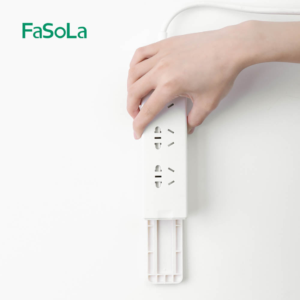 FaSoLa-Self-Adhesive-Power-Strip-Holder---White,-2-Pack-1