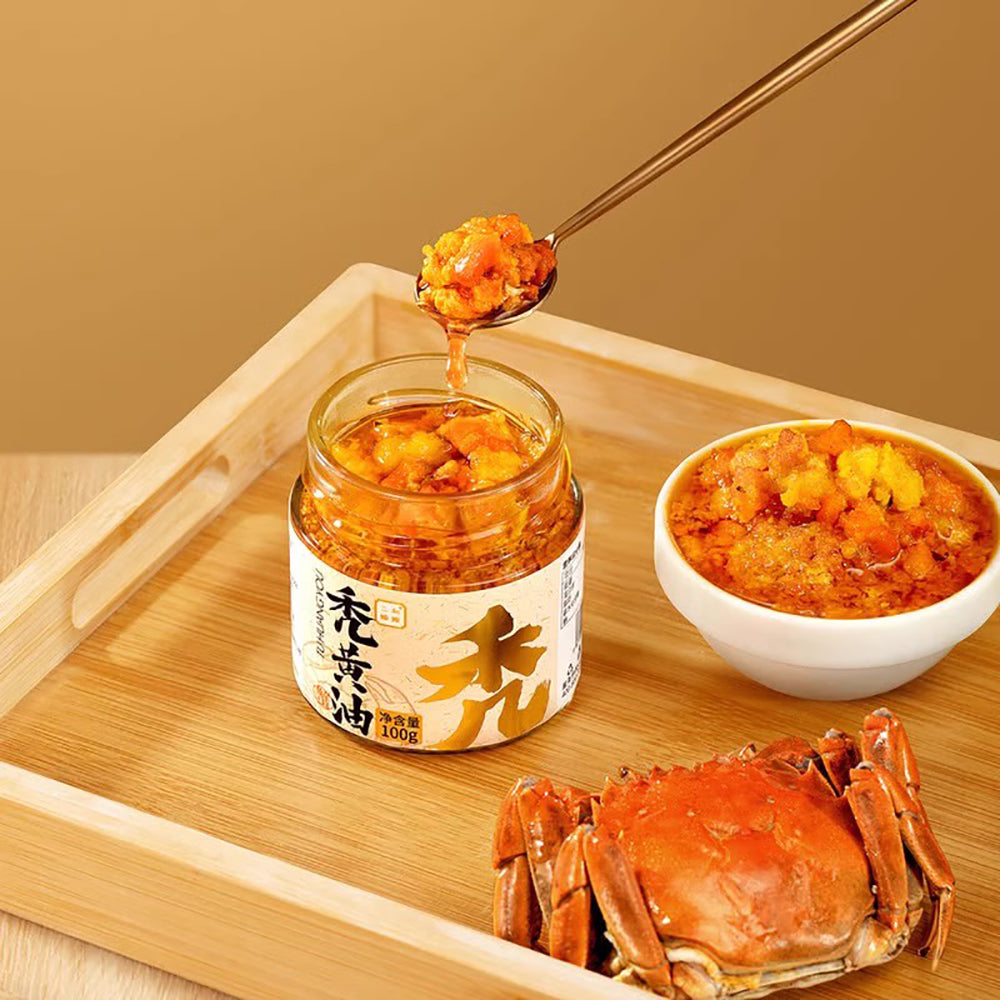 Erhe-JiaJia-Crab-Roe-Sauce-100g-x-3-Jars-1