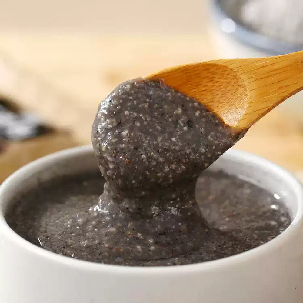 Zhoushi-5-Black-Instant-Cereal-Powder-with-Wheat-Germ,-Coix-(Job's-Tears)-&-Oats-480-g-(16-Sachets)---Instant-Cereal-Drink-Mix-3