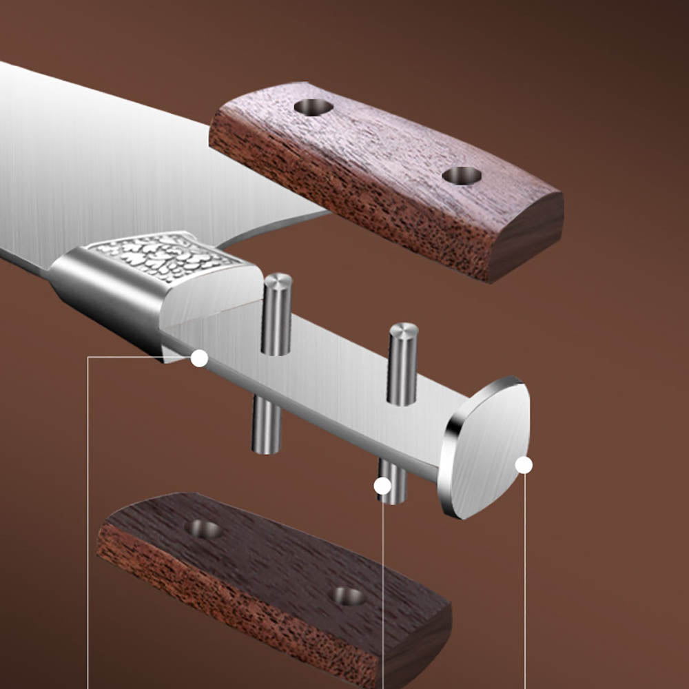 Cooker King Blue Flower Kitchen Knife