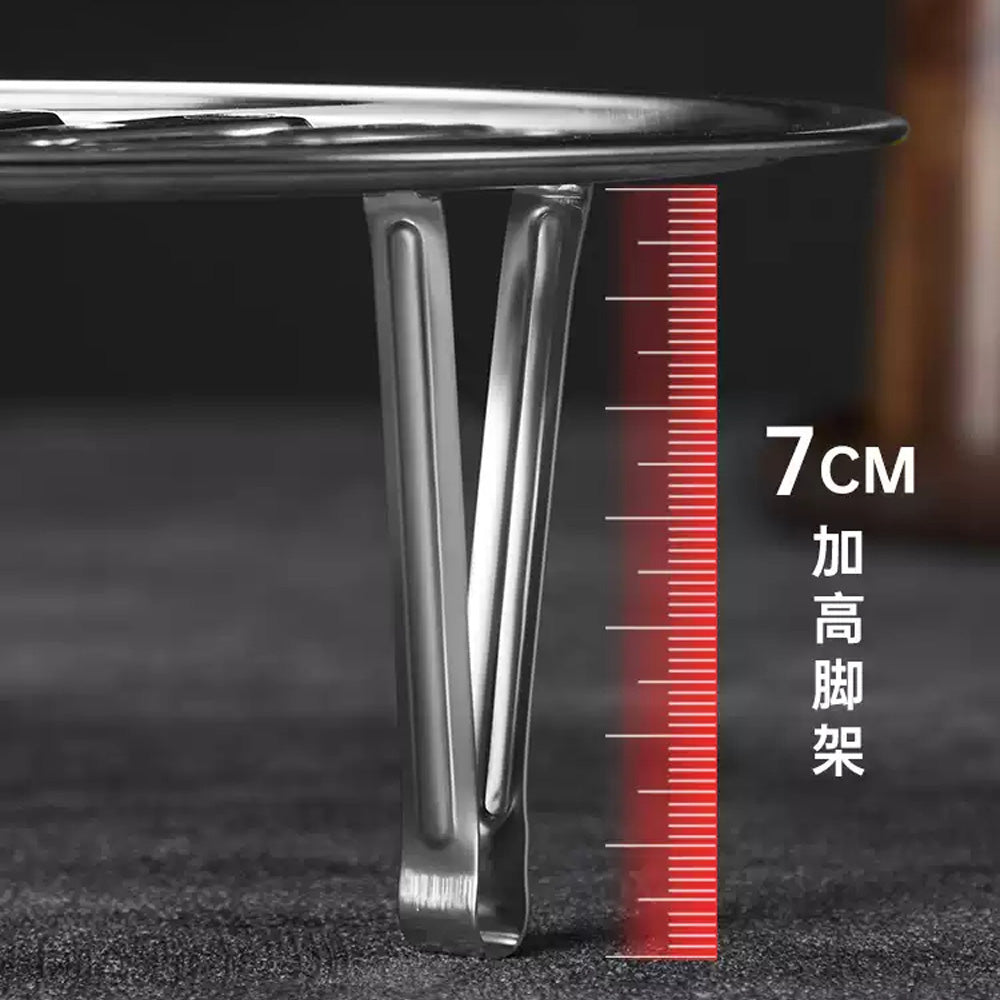 Cooker-King-304-Stainless-Steel-Steaming-Rack-32-cm-(31.8-cm-Inner-Diameter)-–-Multipurpose-Steamer-Plate/Insert-for-Pots-&-Woks-3