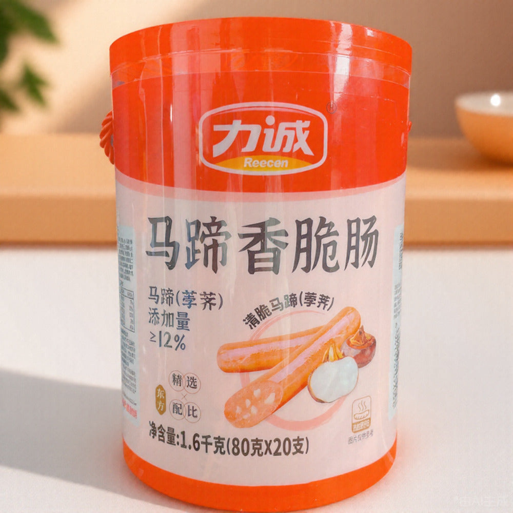 Reecen-Water-Chestnut-Sausage-Sticks-1.6kg-(80g-x-20)---Ready-to-Eat-with-Crunchy-Texture-3