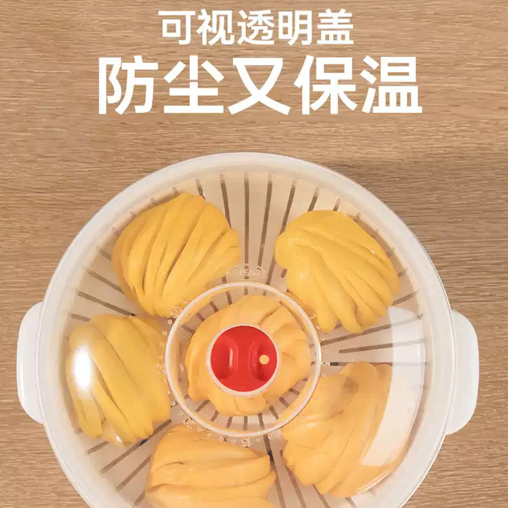 Cooker-King-Double-Layer-Round-Microwave-Steamer-–-BPA-Free-Food-Grade-Cooker-for-Vegetables,-Seafood-&-Rice-3