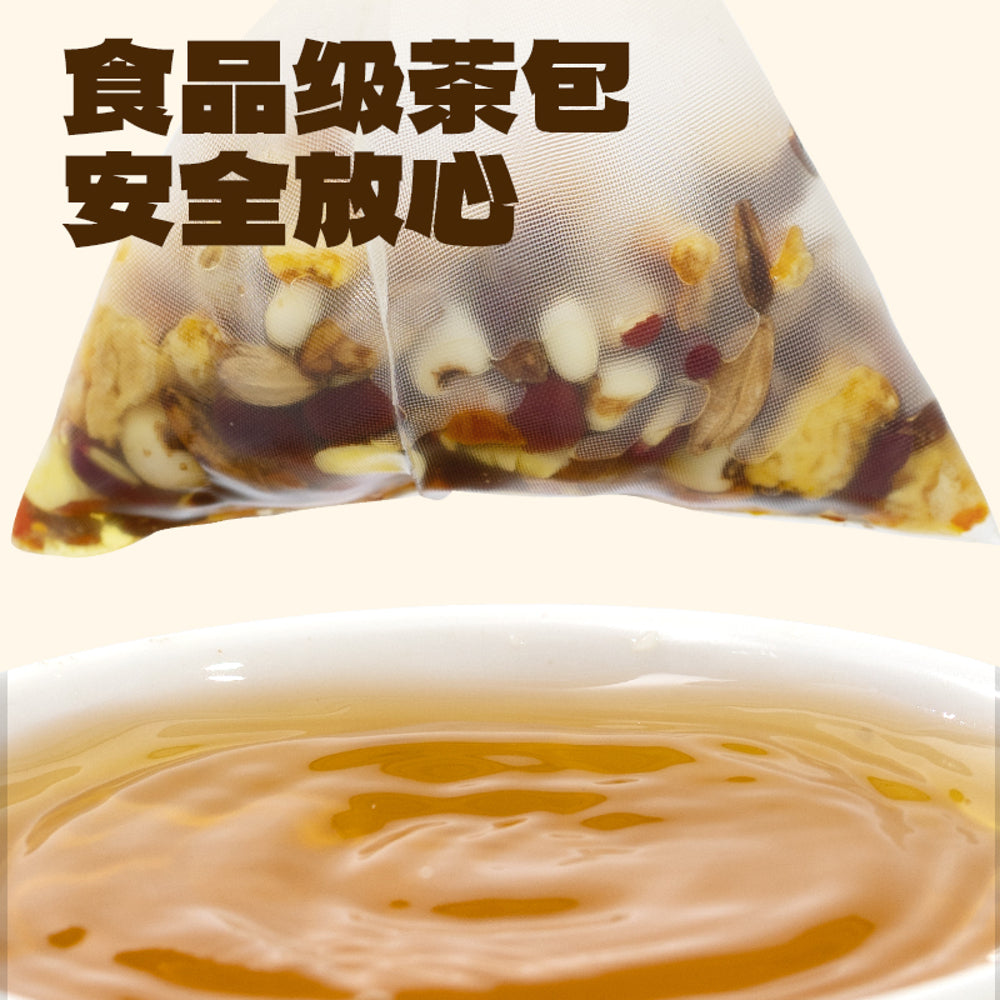Lao-Jin-Mo-Fang-Adzuki-Bean,-Job’s-Tears-&-Gorgon-Fruit-Herbal-Tea-120g-–-15-Tea-Bags---Caffeine-Free-Chinese-Herbal-Infusion-4