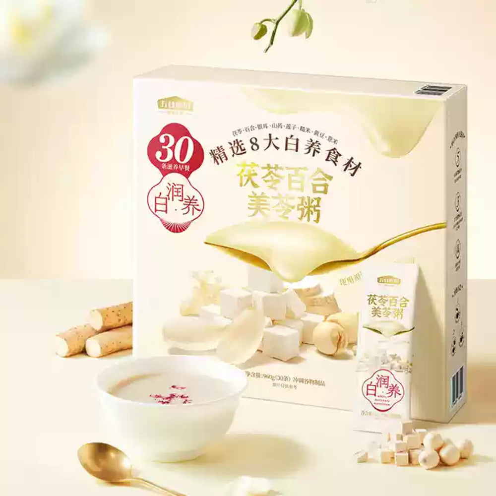 Wugu-Mofang-Poria-and-Lily-Beauty-Porridge---30-Sachets,-960g-1