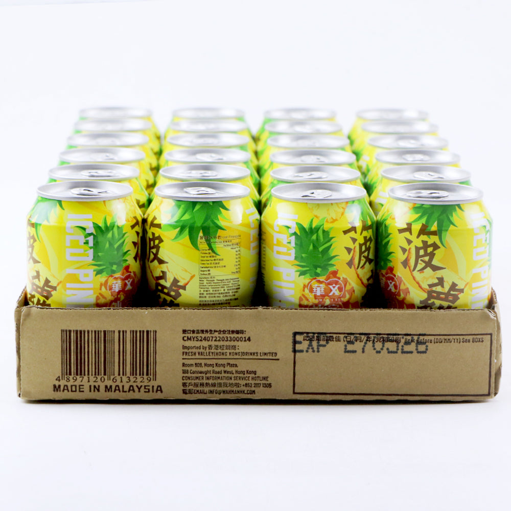 Hua-Wen-Ice-Room-Iced-Pineapple-Drink---315ml-x-24-Cans-1
