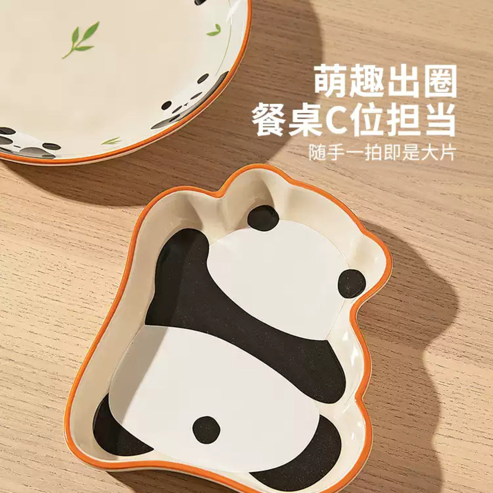 Modern-SweetHome-Dreamy-Panda-9-Inch-Shallow-Dinner-Plate-–-Mototo-Bamboo-Series-4