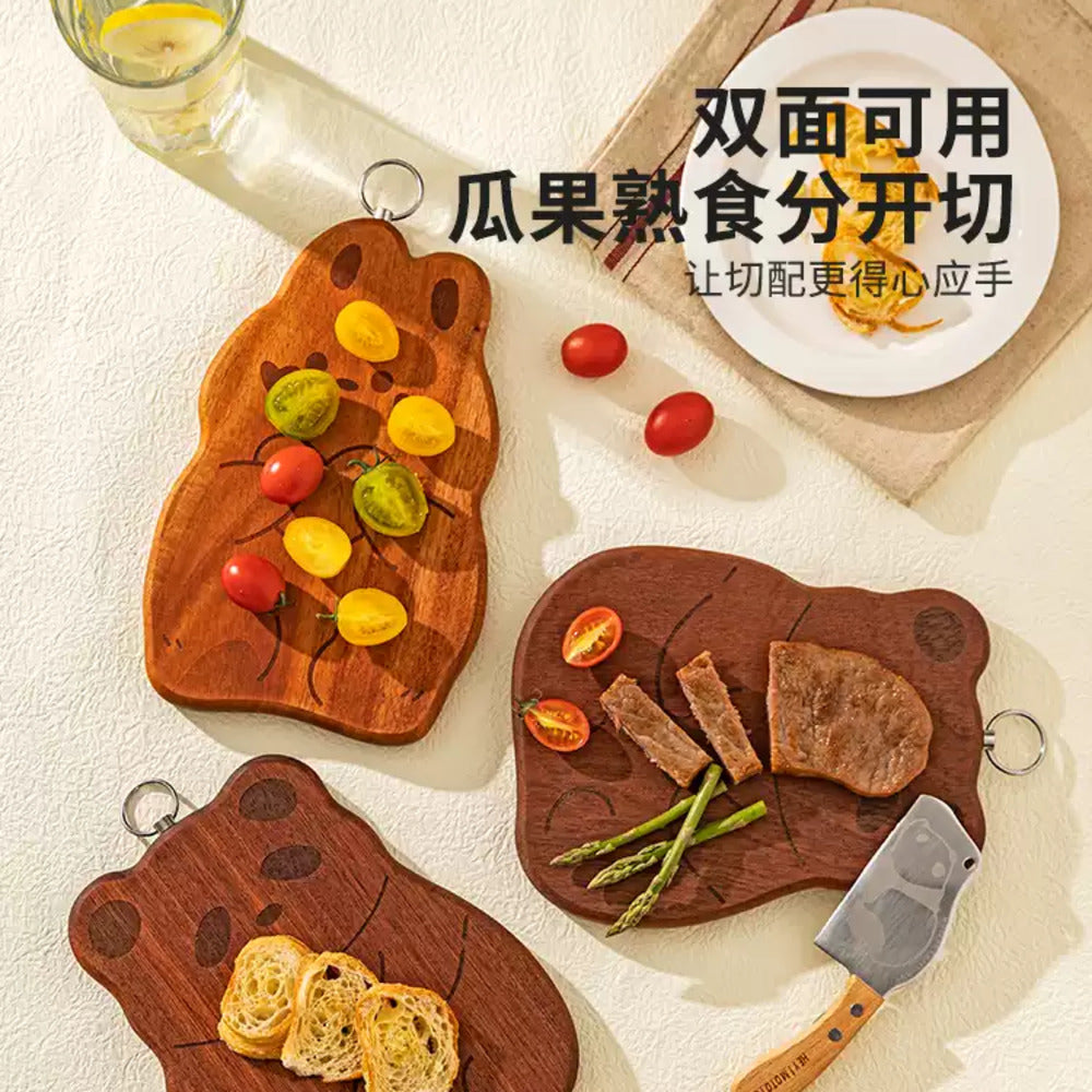 Modern-Housewife-Panda-Solid-Walnut-Wood-Cutting-Board---Large,-31x19x2cm-1