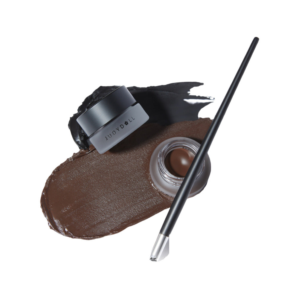 Judydoll-Waterproof-Long-Wear-Gel-Eyeliner-3g,-2-Shades---Smudge-Proof-Creamy-Formula-4