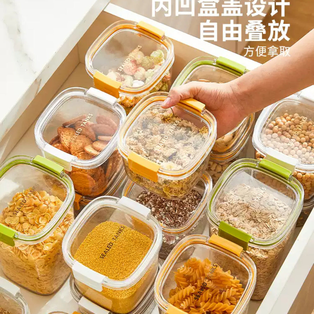 Modern-Sweethome-Food-Grade-Airtight-Storage-Container-–-White-1800-ml---Pantry-Organizer-4