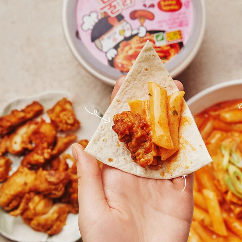 Samyang Spicy Carbonara Tteokbokki Rice Cake Bowl- 179g