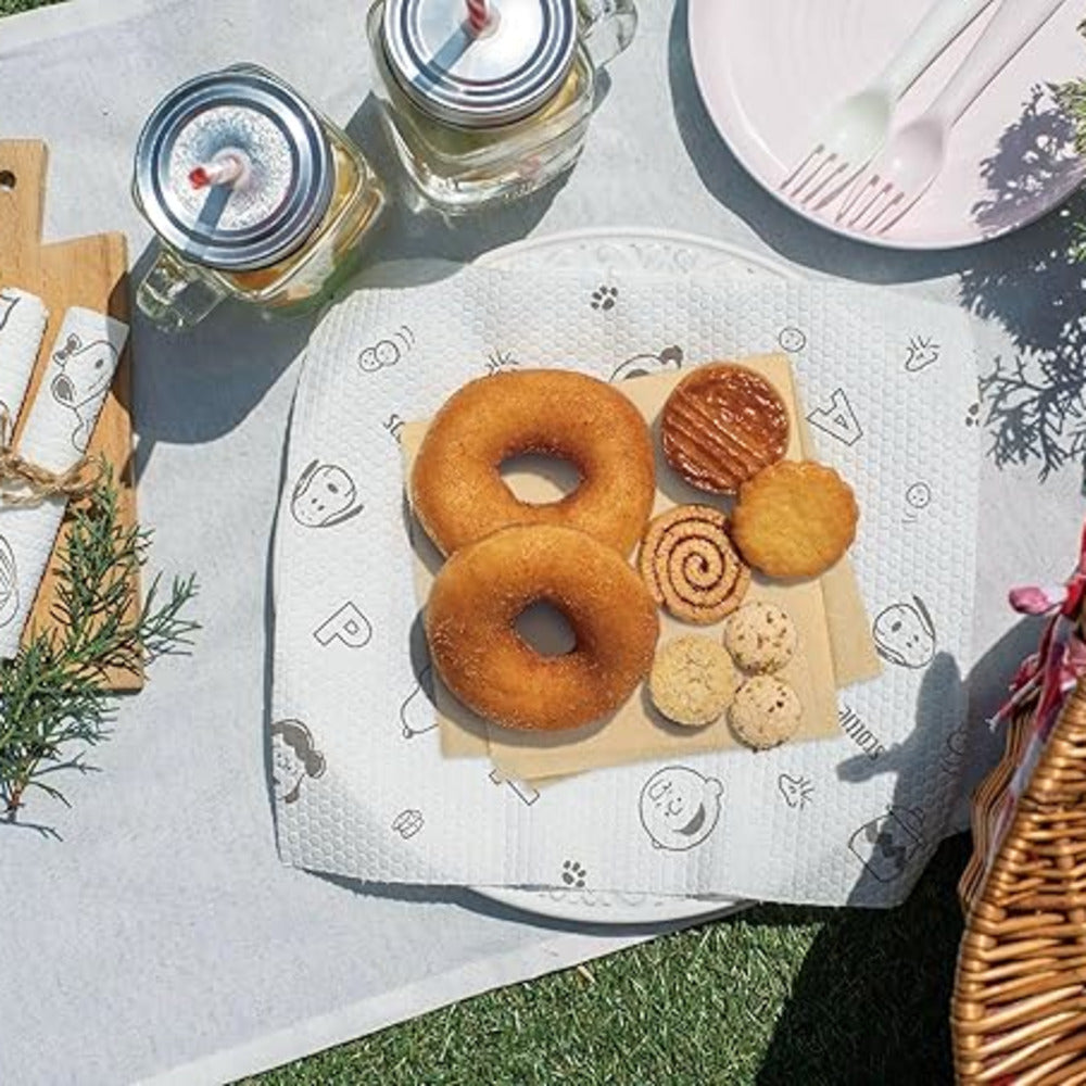 Scottie-Fine-Washable-&-Reusable-Paper-Towels-–-Snoopy-Print,-55-Sheets-4