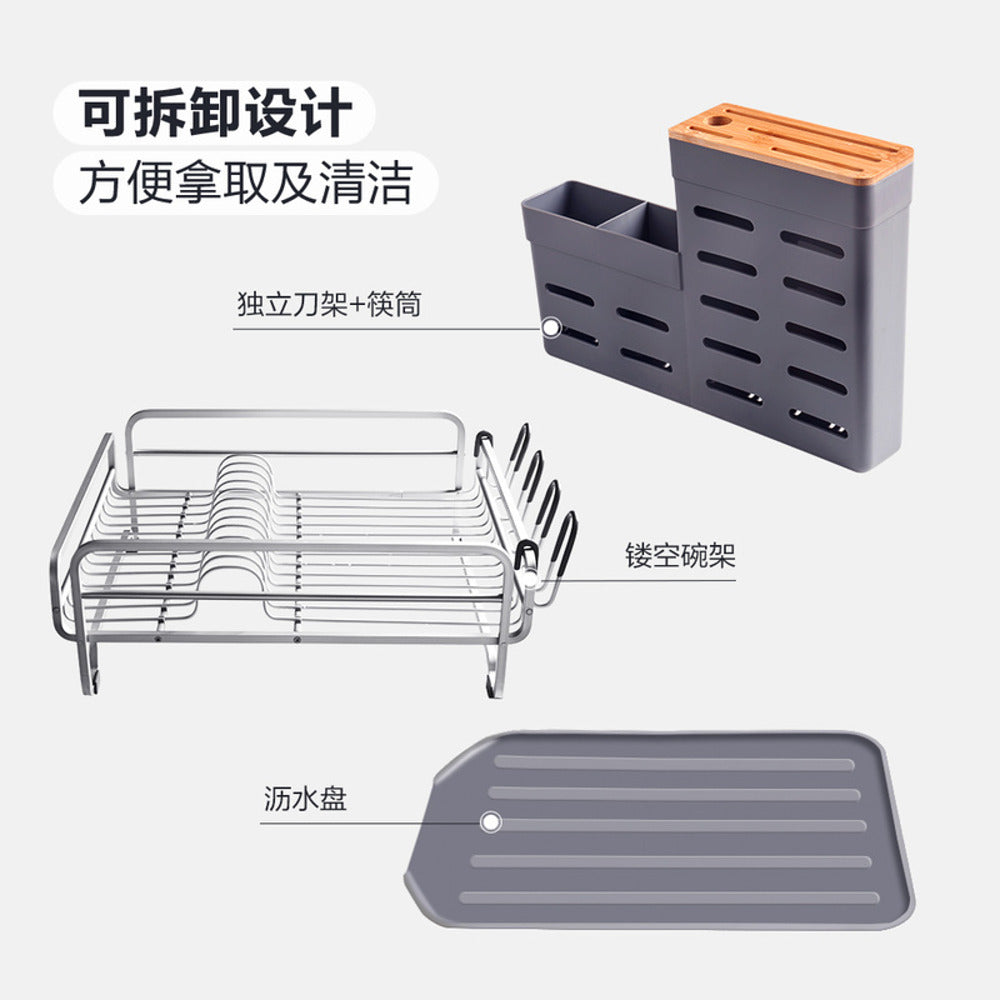 Member's-Mark-Aluminum-Dish-Rack-51-x-35-x-26.5-cm---Dish-Drainer-with-Cutlery-Holder---Limited-Import-4