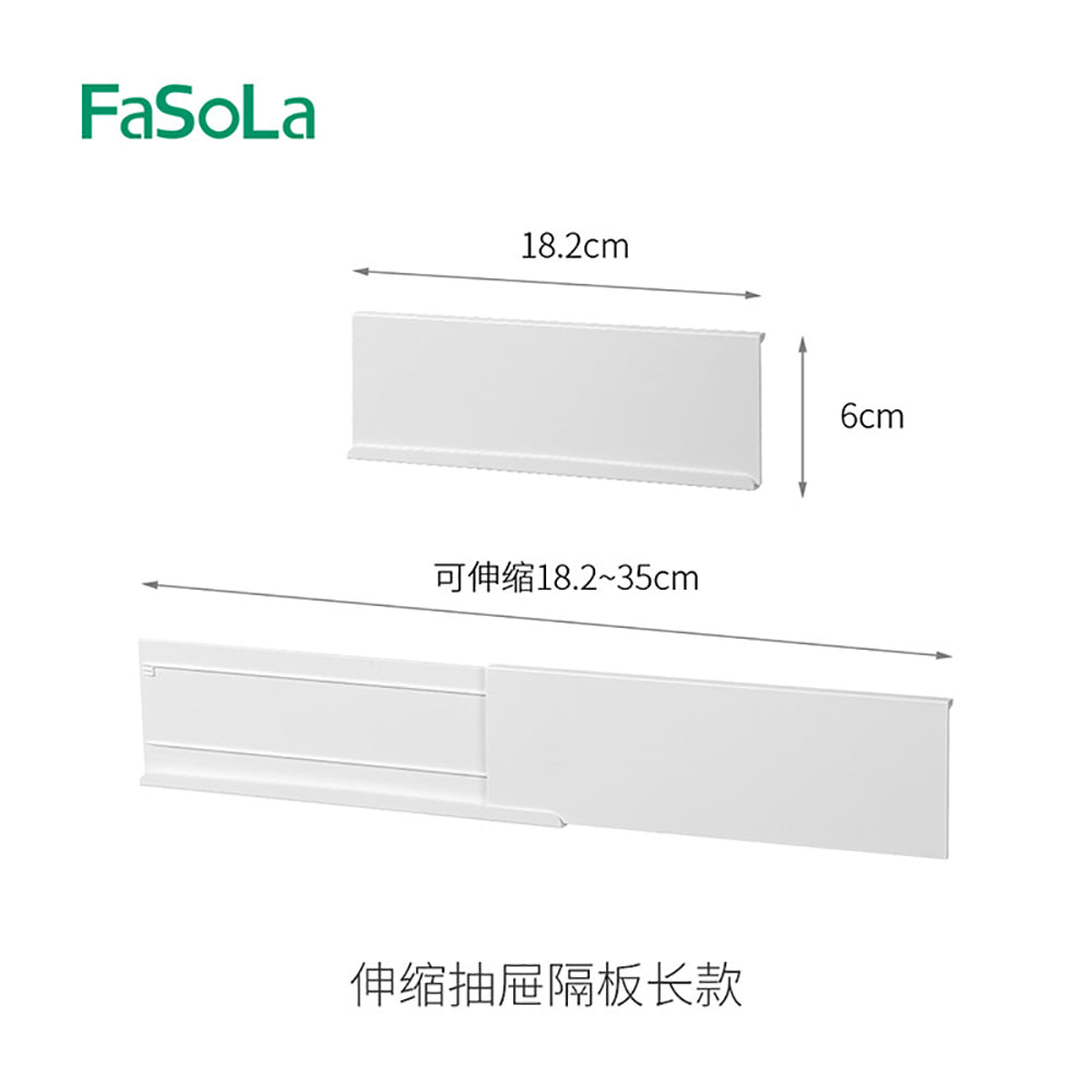 FaSoLa-Adjustable-Drawer-Divider---White,-Long-1