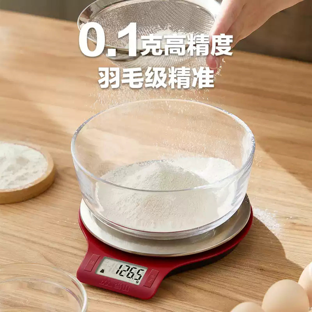 Xiangshan-Kitchen-Digital-Scale---Green,-Rechargeable-1