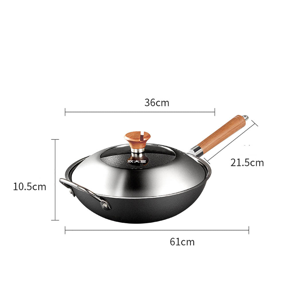 Cooker King Heritage Iron Wok - 36cm