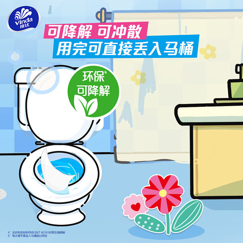 Vinda-Wet-Toilet-Wipes-–-Alcohol‑Free-&-Fragrance‑Free,-60-Sheets-x-3-5