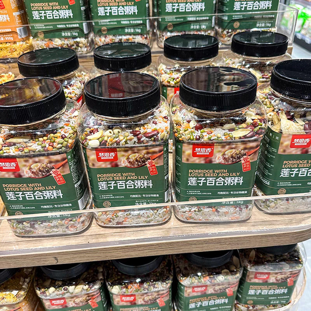 Meng-Sixiang-Lotus-Seed-&-Lily-Congee-Mix-1kg-–-Limited-Import-5