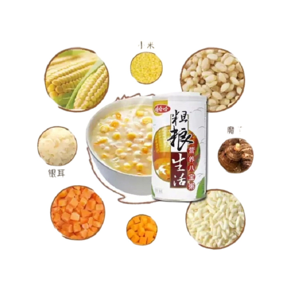 Wahaha-Grain-Life-Eight‑Treasure-Congee-360g---Sweet-Multigrain-Porridge-2