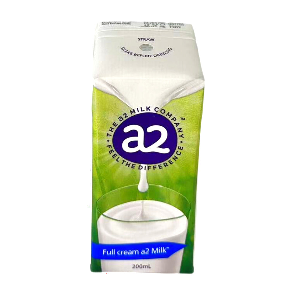 a2 Full Cream Milk 200mL - UHT Long-Life